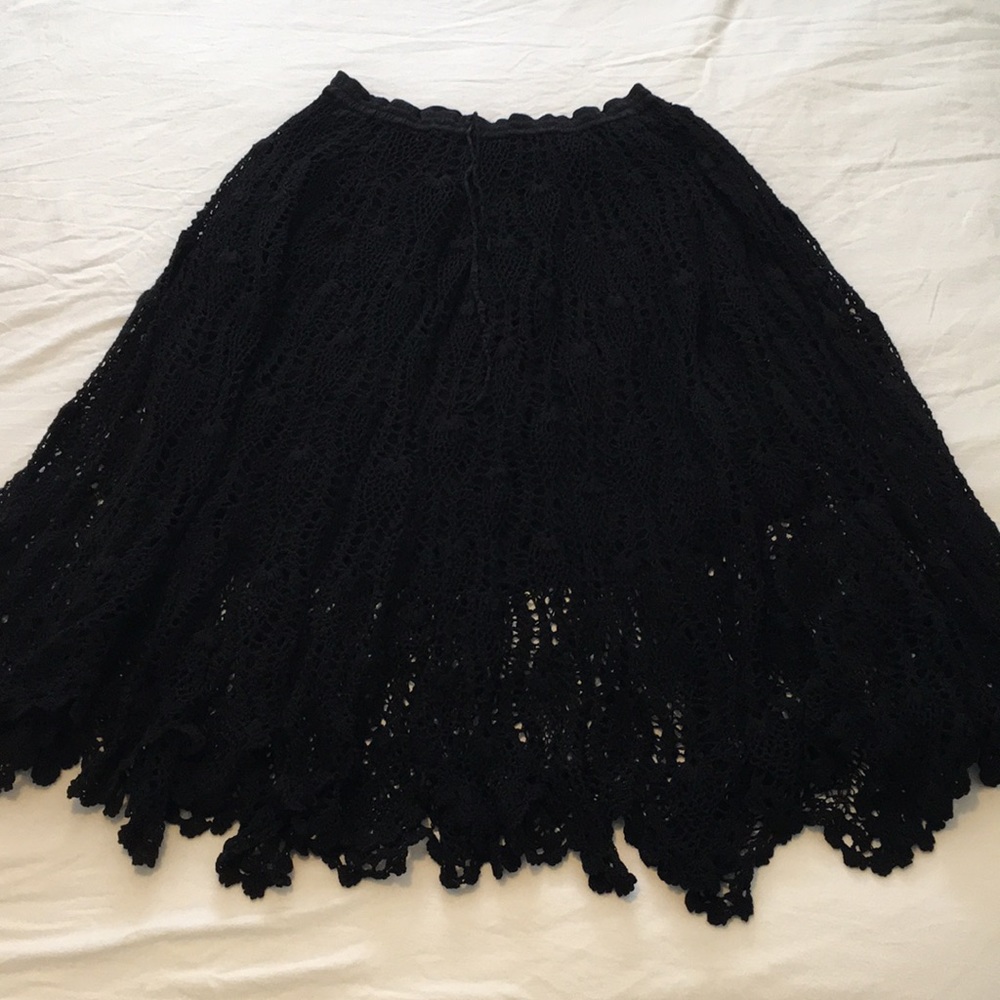 Soho Clothing Company crochet skirt